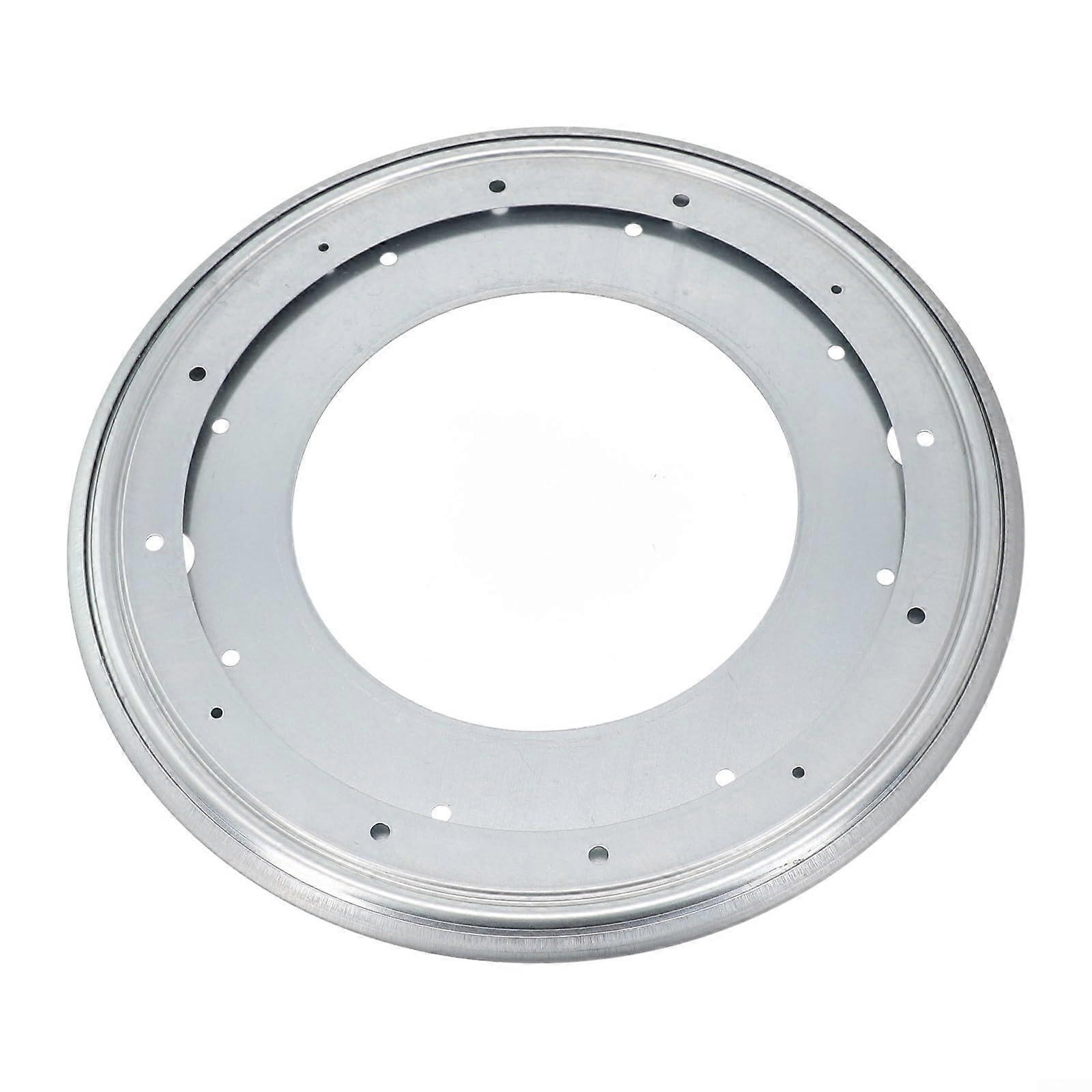 Galvanised Rotating Shelf for Corner Cabinets, 12 Inch Rust Resistant Design, 30.5 cm, Ideal for Displays and Storage