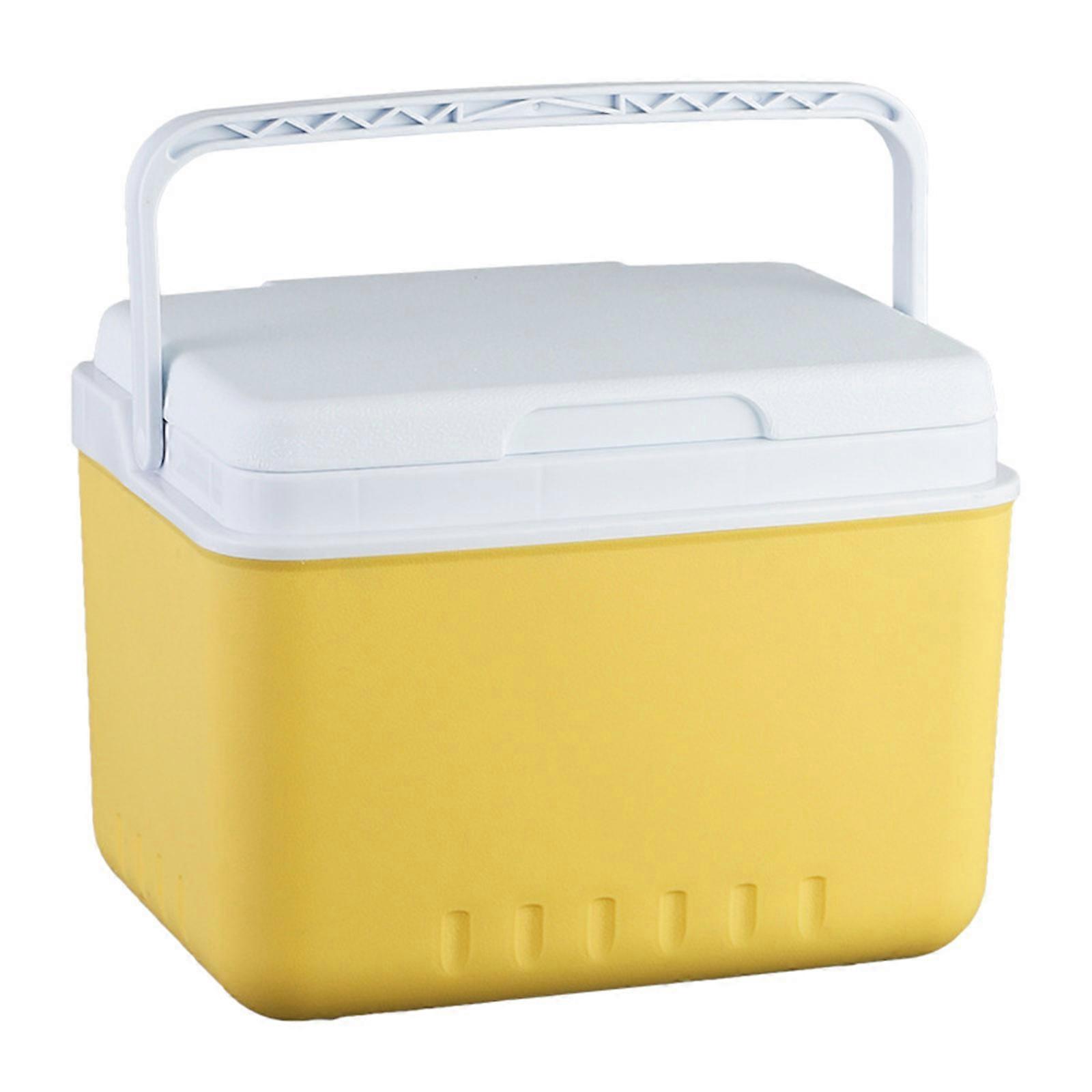 6L Camping Insulated Coolers Box Ice Coolers Bucket Leakproof Storage Container Large Capacity Freezers Easy to Use Multicolor