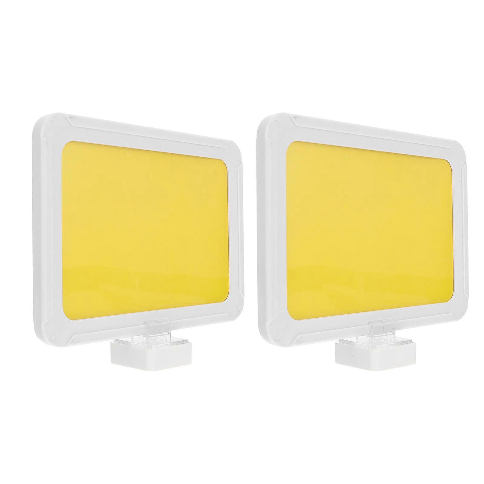Magnet Warehouse Sign Board Durability Rectangular Style for Business Owners 2Set
