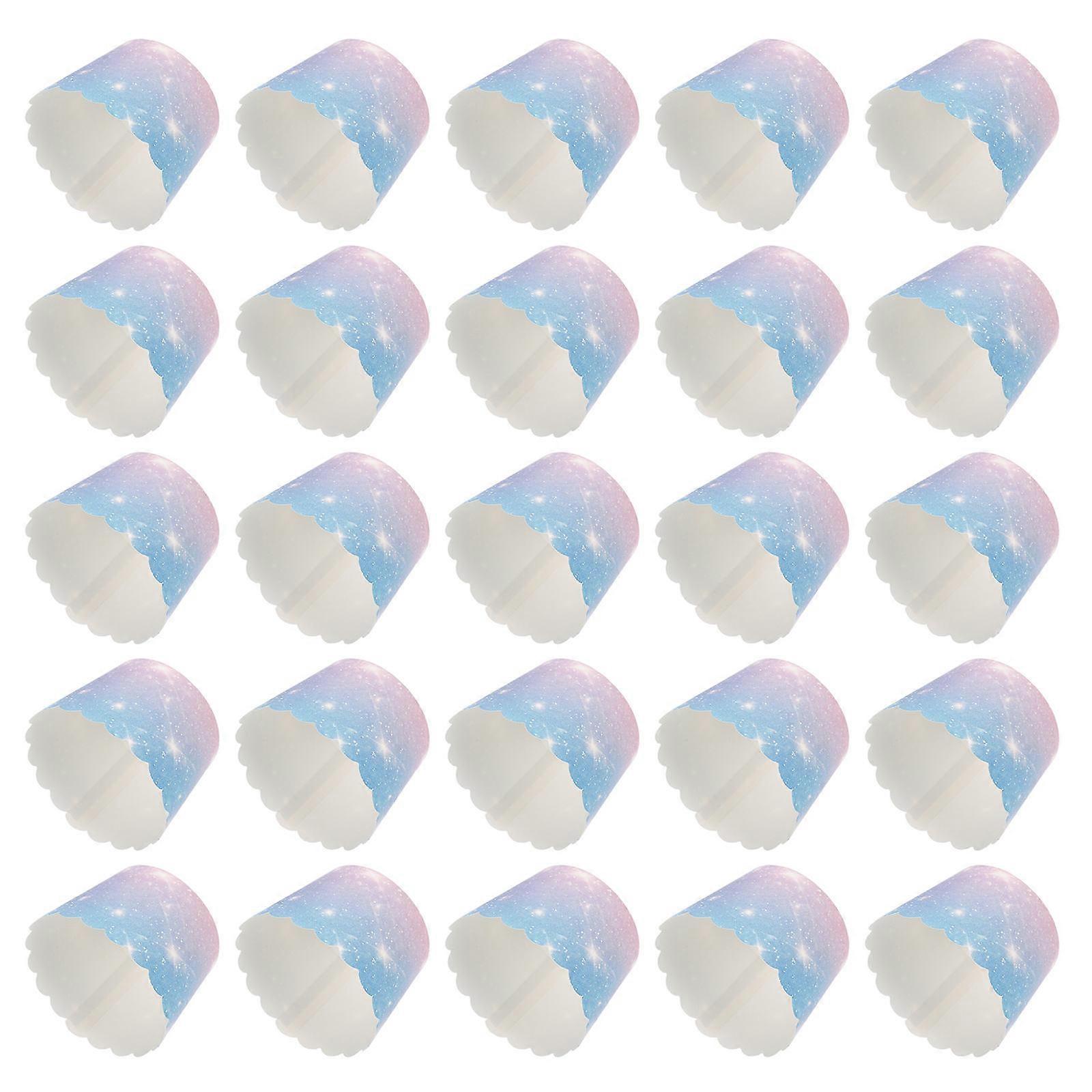 Sky Pattern Cake Liners for Baking Assorted Color NonStick Disposable Paper Cups