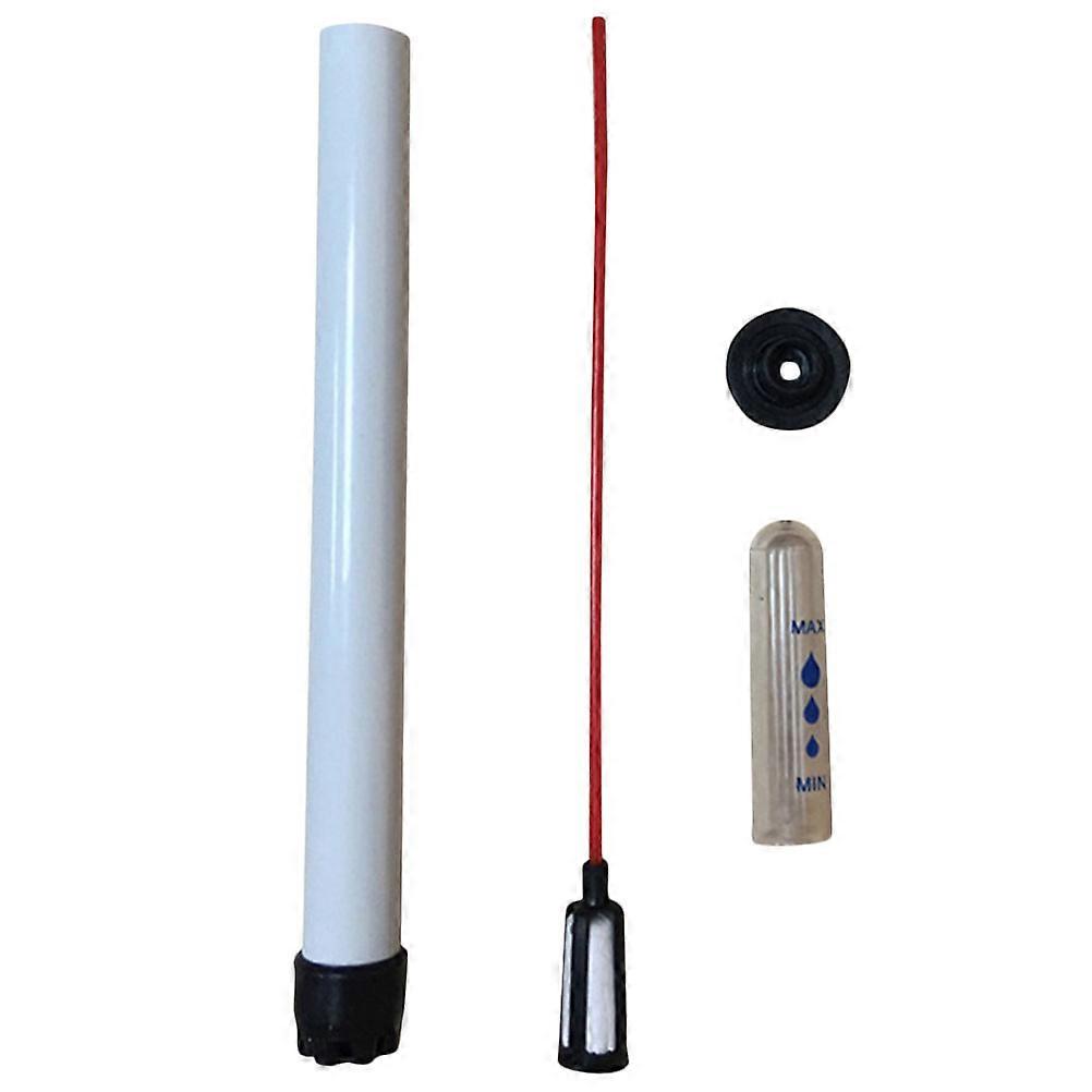 Water Level Indicator for Garden with Practical Reminder Function White Plastic Moisture Tester