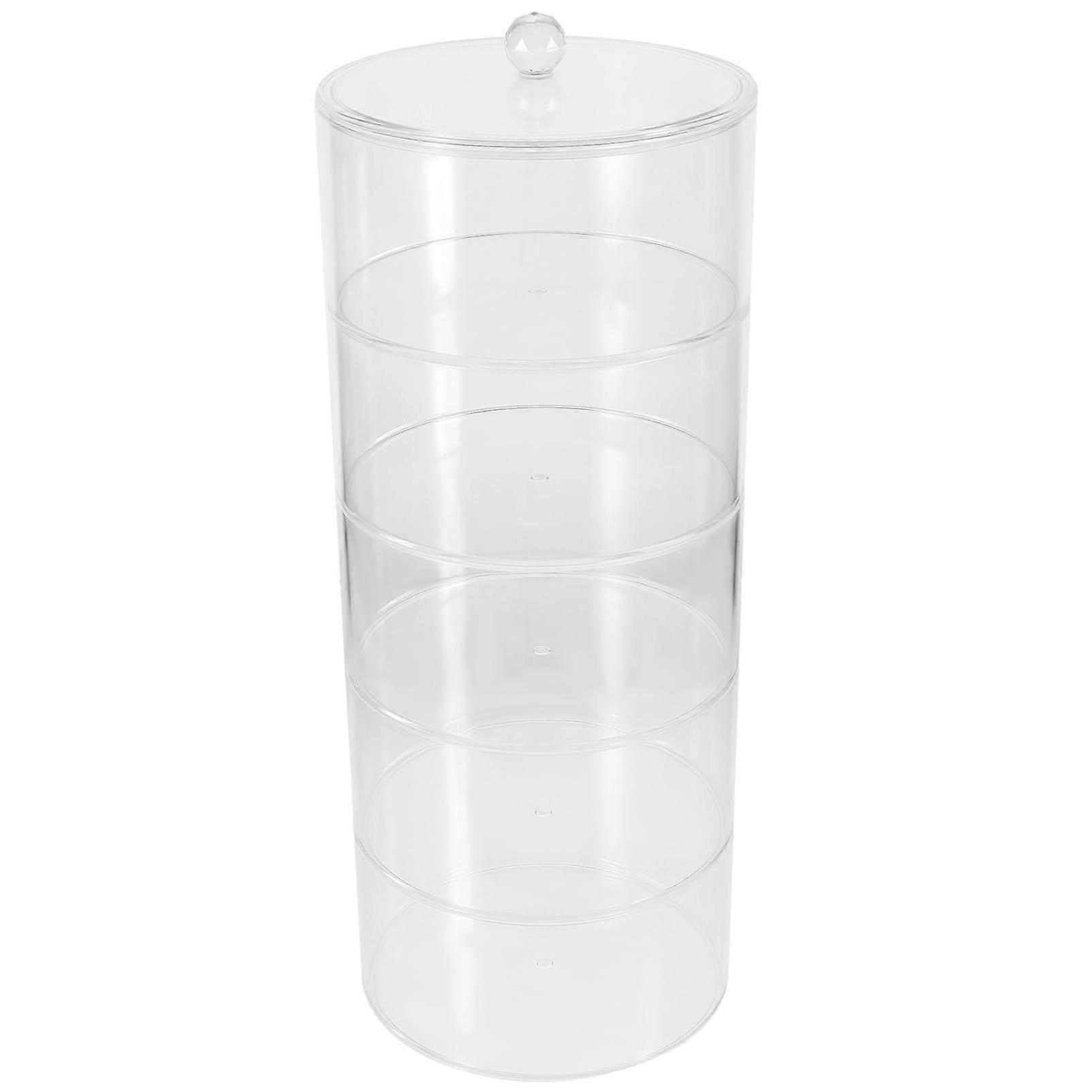 Multi Layer Aufbewahrungsbox Stackable Transparent Jewelry Organizer Compartment Watch And Accessory Storage Desk Home