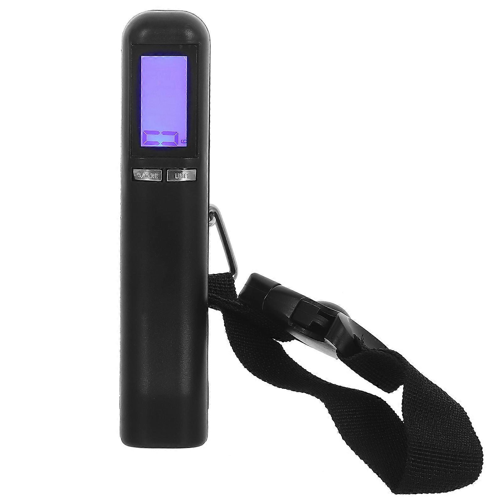 Portable Electronic Luggage Scale with Strong Strap and Backlit LCD Display for Accurate Weight Measurement