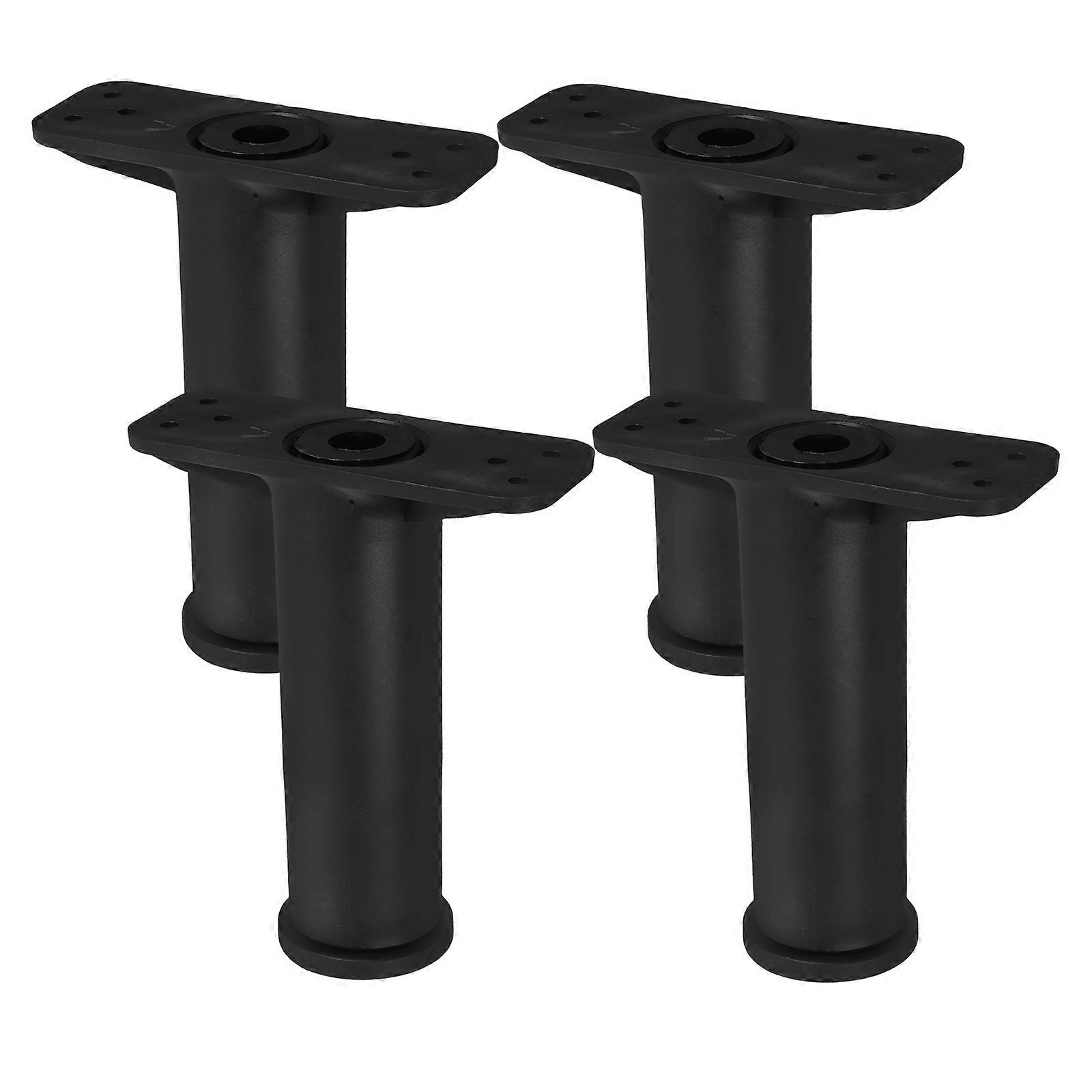 Adjustable Bed Center Support Legs with Noise Reduction and Floor Protection Pads for Beds, Sofas, and Dressers