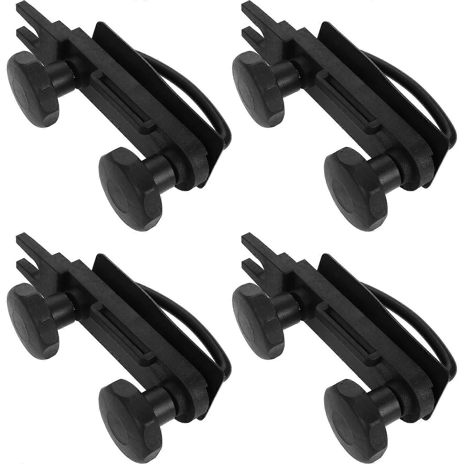Luggage Rack For Car Vehicle Roof Box Metal U-Bolt Clamps Secure Attachment 17.00X3.40X2.10CM 1 Set