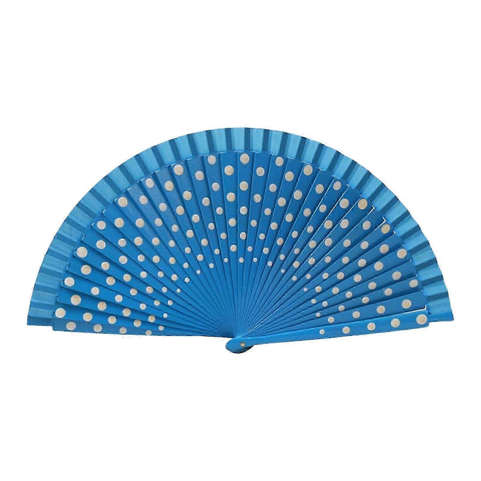 Pattern Folding Party Flamenco time of origin Dance for Classical Modern loony toons Spanish Fan Hand Perfornamnces Wood