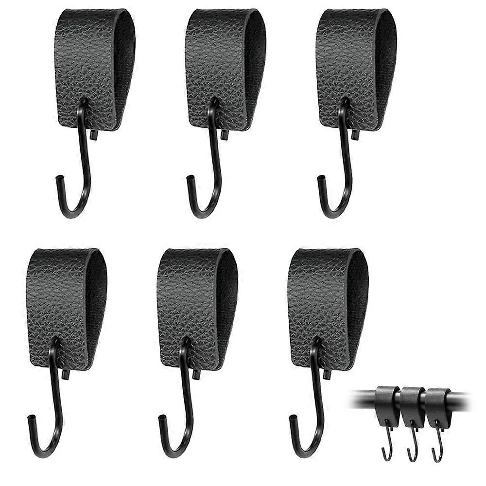 Leather Multifunctional Hooks for Wardrobe, Camping, Clothes Rail
