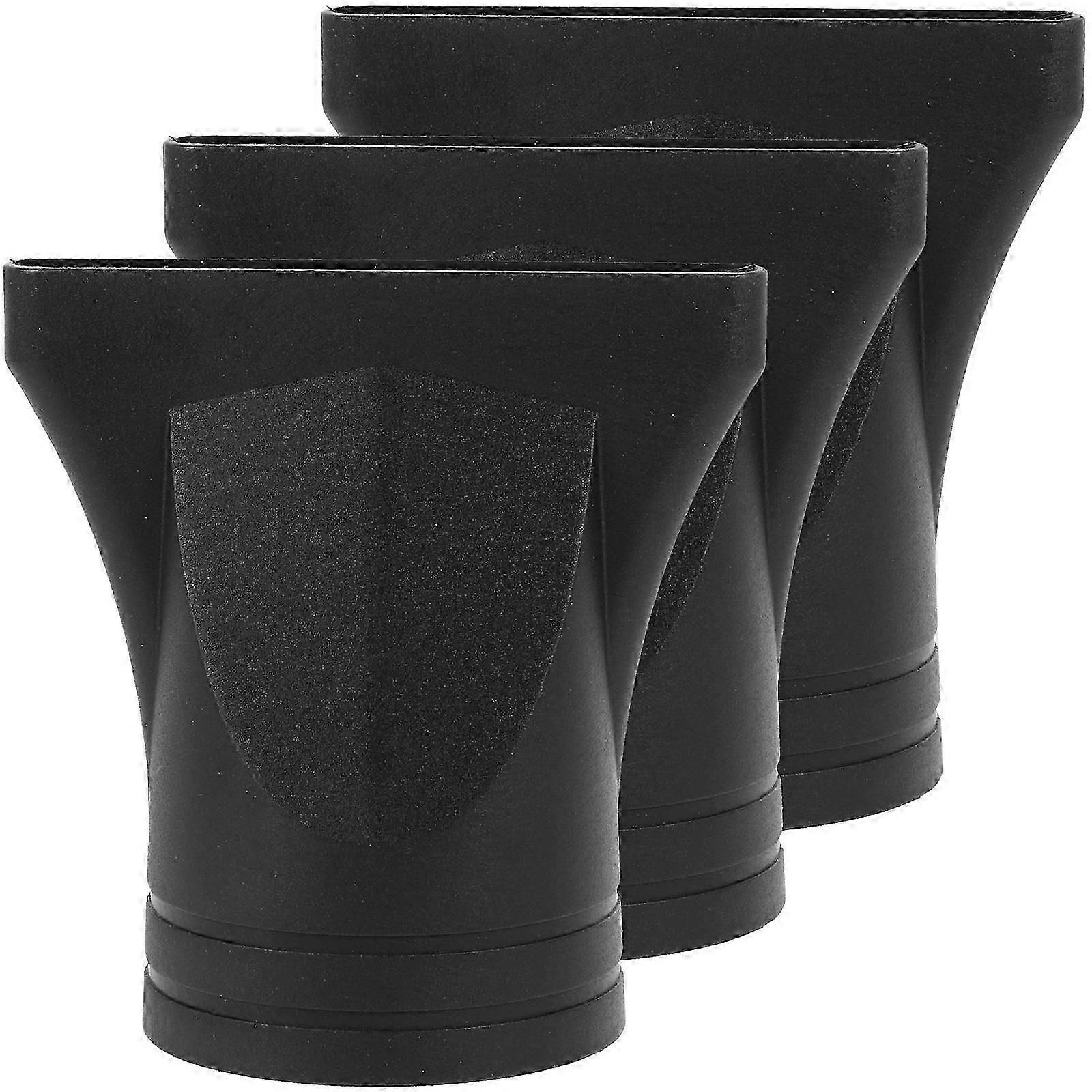 Hair Dryer Nozzle Universal Hair Styling Tool Reduce Hair Impact 3Pcs
