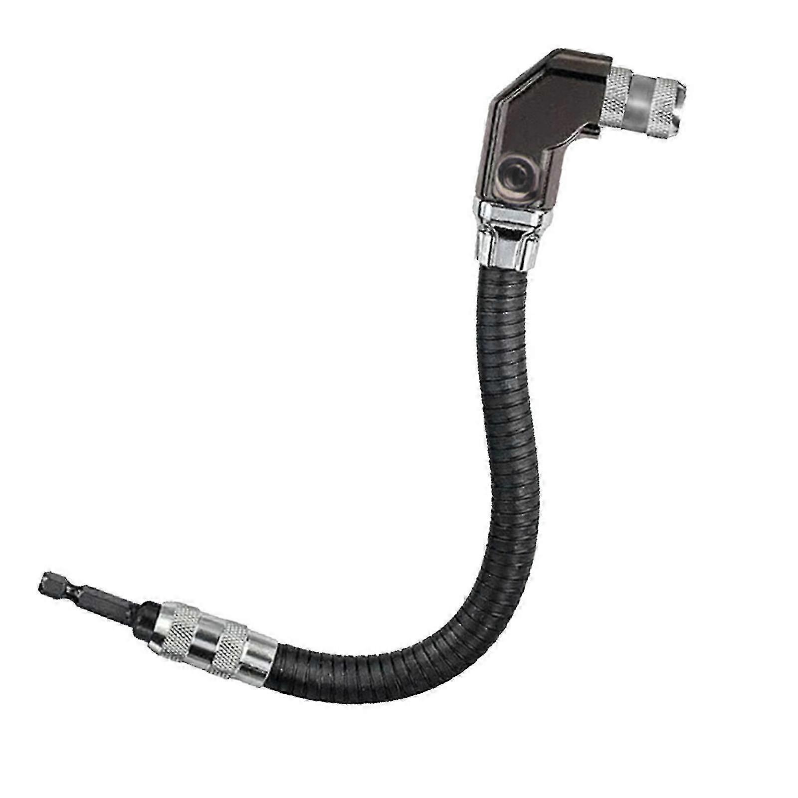 Flexible Corner Drive Extension - 304mm Black Finish for Tight Spaces