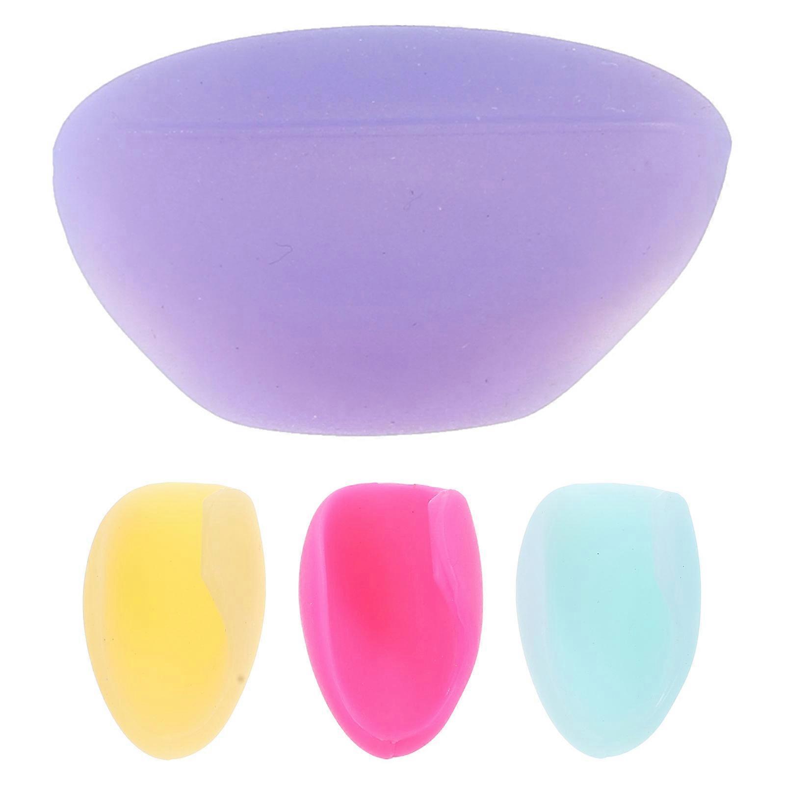 Silicone Flute Thumb Rest Cushions Soft Support Protectors for Comfortable Playing, Suitable for Beginners & Professionals