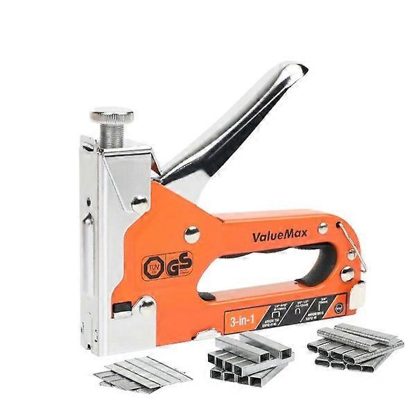 3-in-1 DIY Möbeltacker Tacker Nageltacker mit 3000 Klammern