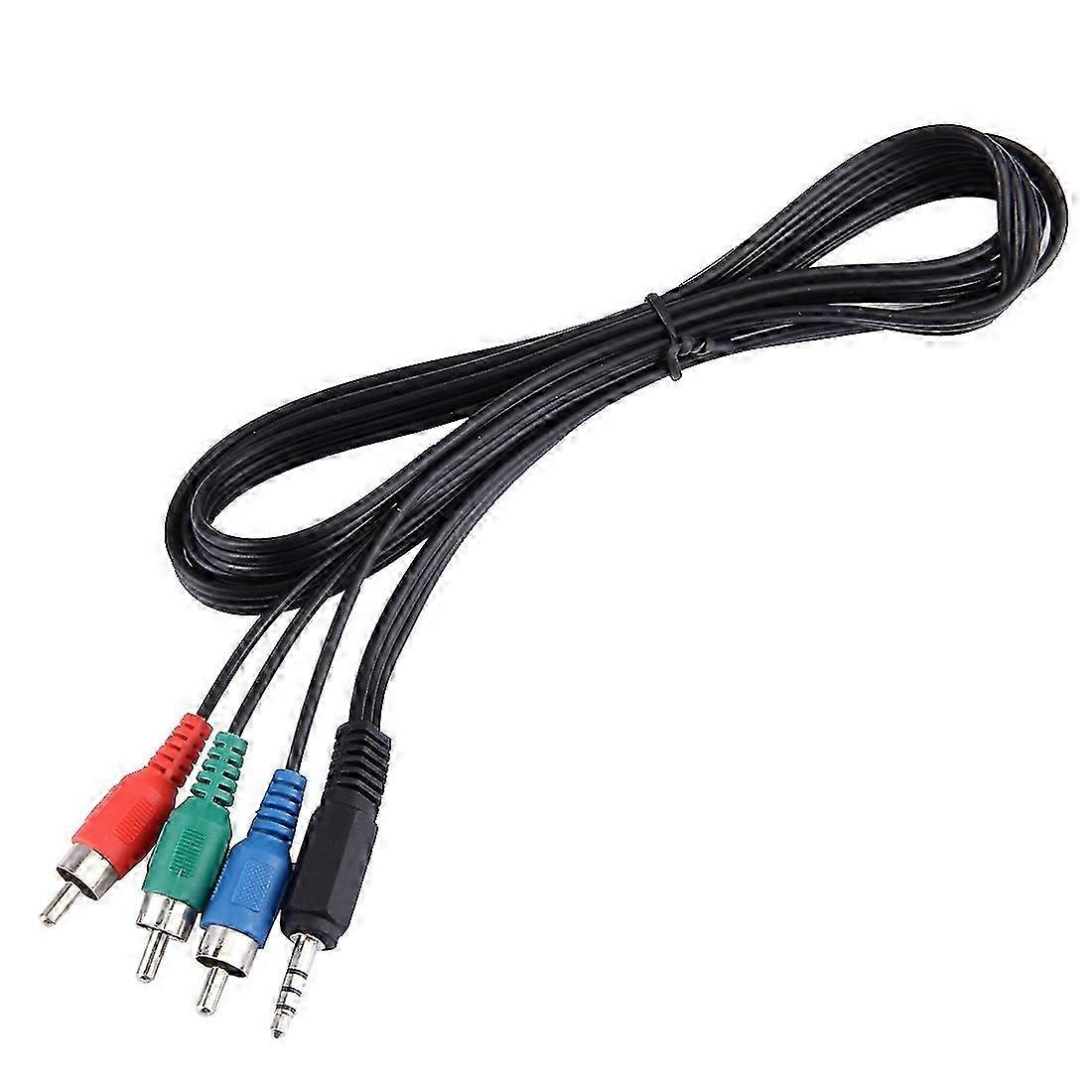 2025 1.5m Jack 3.5mm RGB Component Video Cable