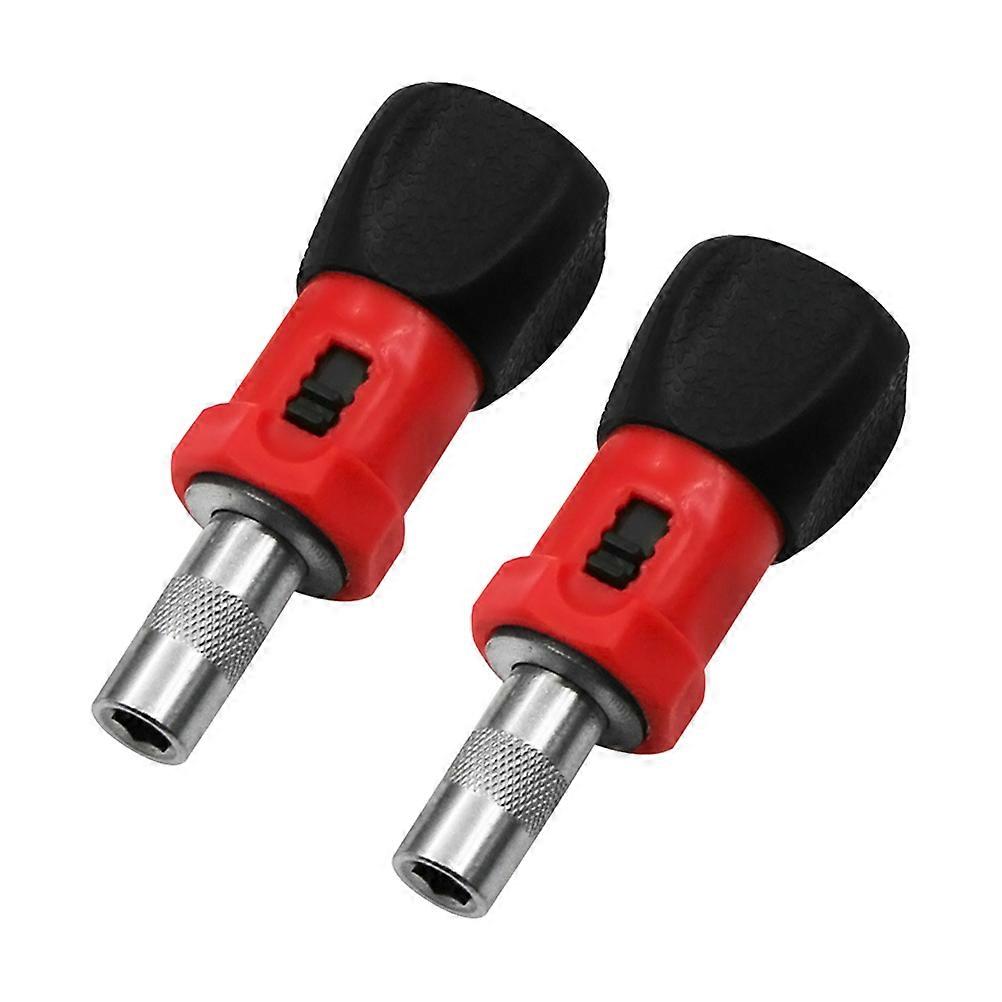 2Pcs 6 35mm T Shaped Screwdriver Handle Multi Functional Hex Wrench Bit Holding Hexagonal Driver