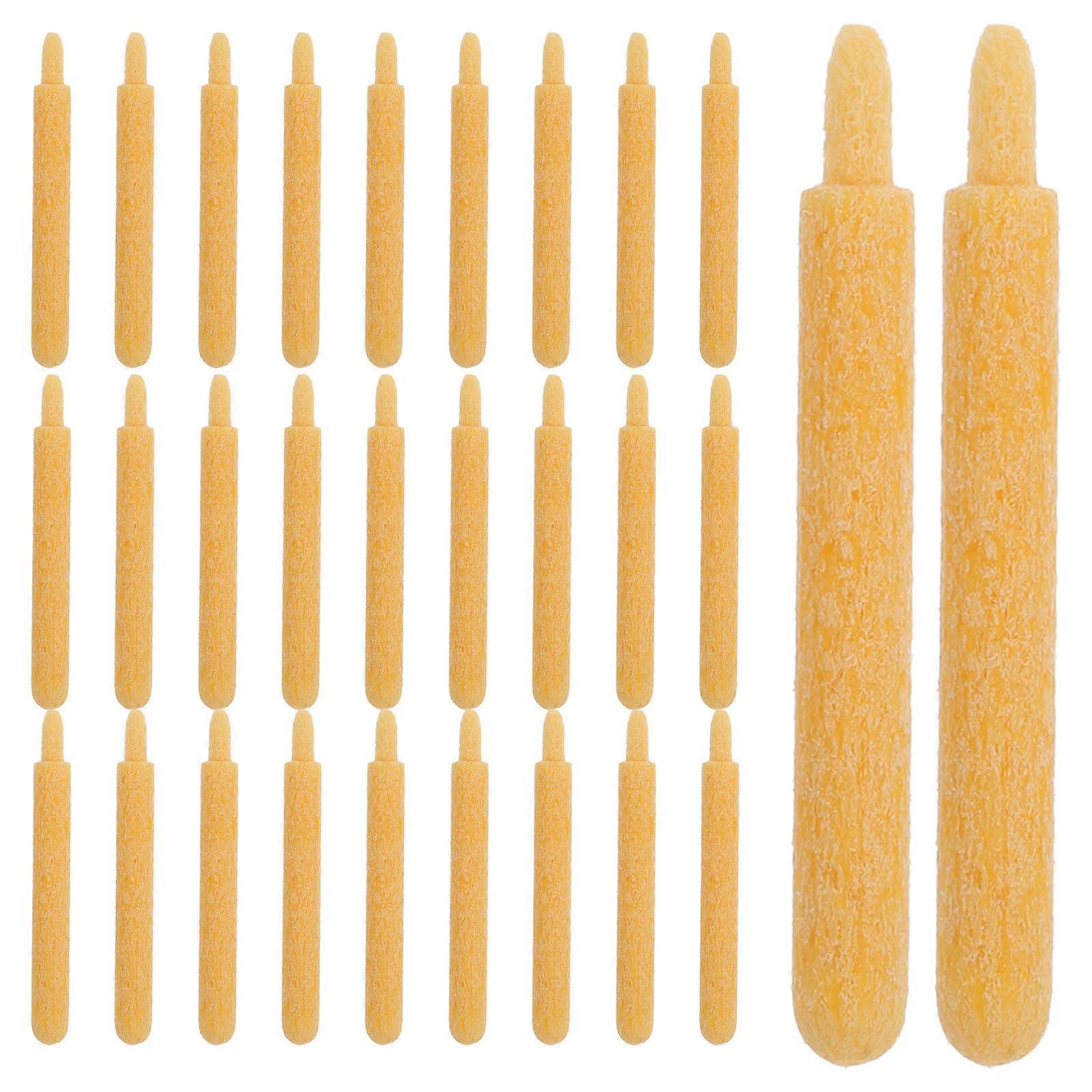 Refillable Paint Pen Nibs Universal Replacement Tips for Permanent Markers 3mm Yellow Acrylic