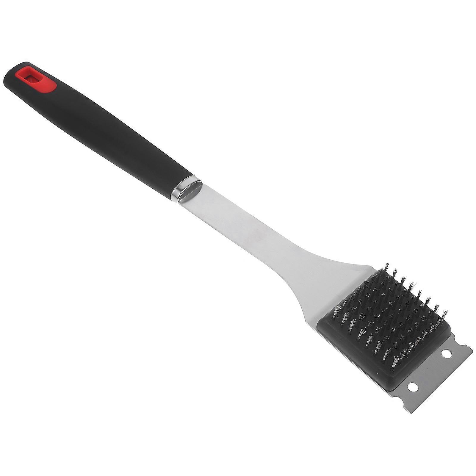 Grill BBQ Cleaning Brush Durable Cleaning Tool For Barbecue Lovers 38.00X6.50X3.00CM Convenient Use Easy To Carry 1Set