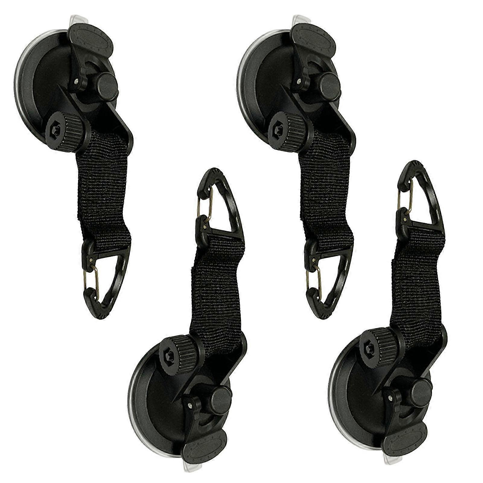 Camping Pool Tents with Suction Cups, Car Side Awning Hooks for Tents