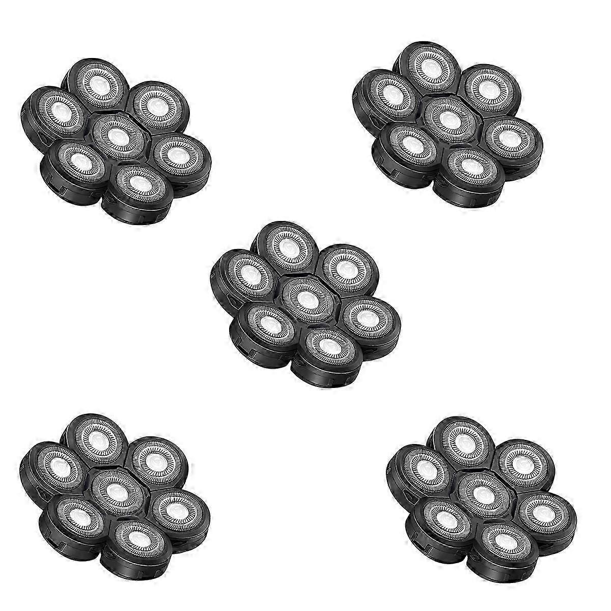 5X 7D Electric Shaver Replacement Head Bald Replacement Shaver Blade Electric Shaver Head Shaver Rep
