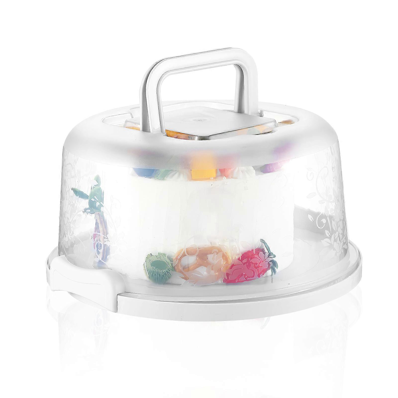 Portable Handheld Cake Box White