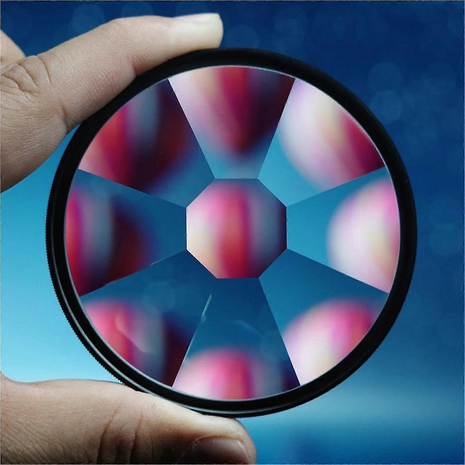 77mm Camera Glass Filter Prism – Kaleidoscope Effect for Breathtaking Photography Ref: 6885