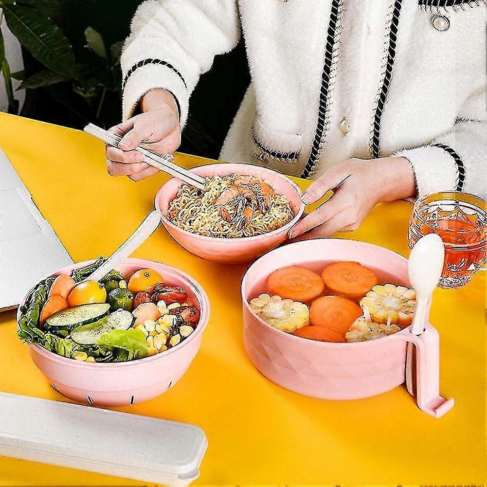 Ramen Bowl Set Microwave Ramen Cooker Instant Noodles Bowl With Chopsticks