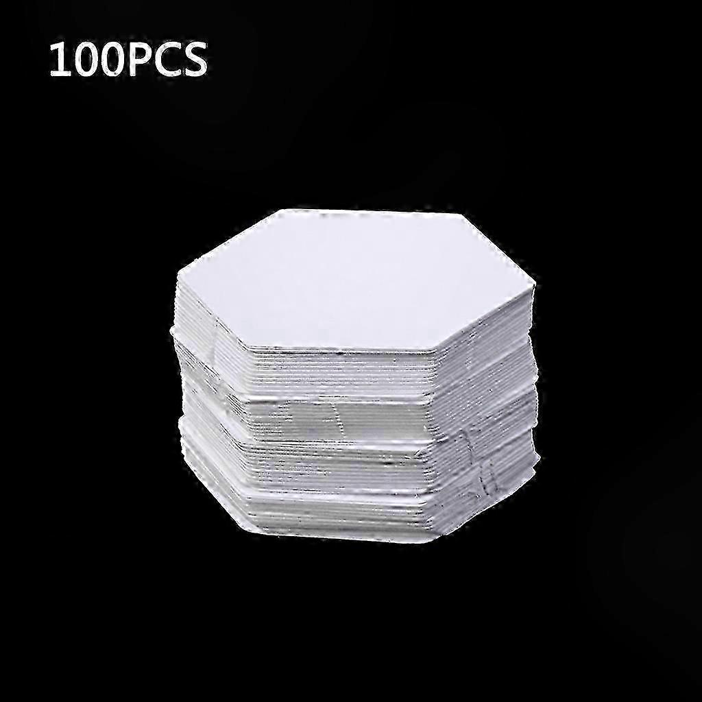 100-Piece Hexagon Template Kit for DIY Patchwork and Sewing Crafts Tools