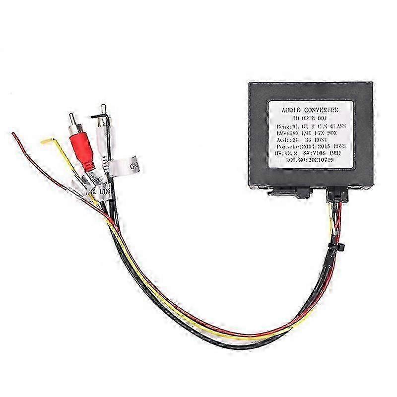 Stereo Fiber Optical Radio Decoder Amplifier Adapter Box For  hk