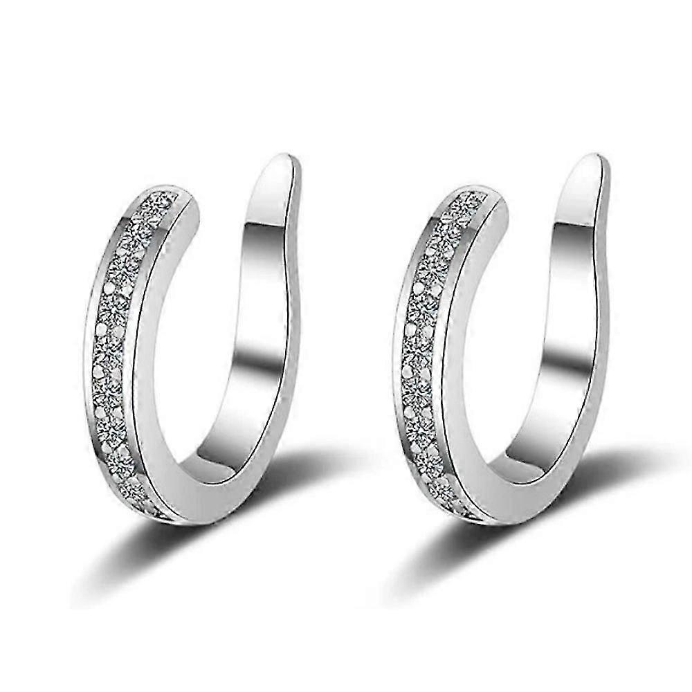 Fixura Ear Clips Ear Cuff Earrings for Women Non Piercing Plated Ears Cuffs