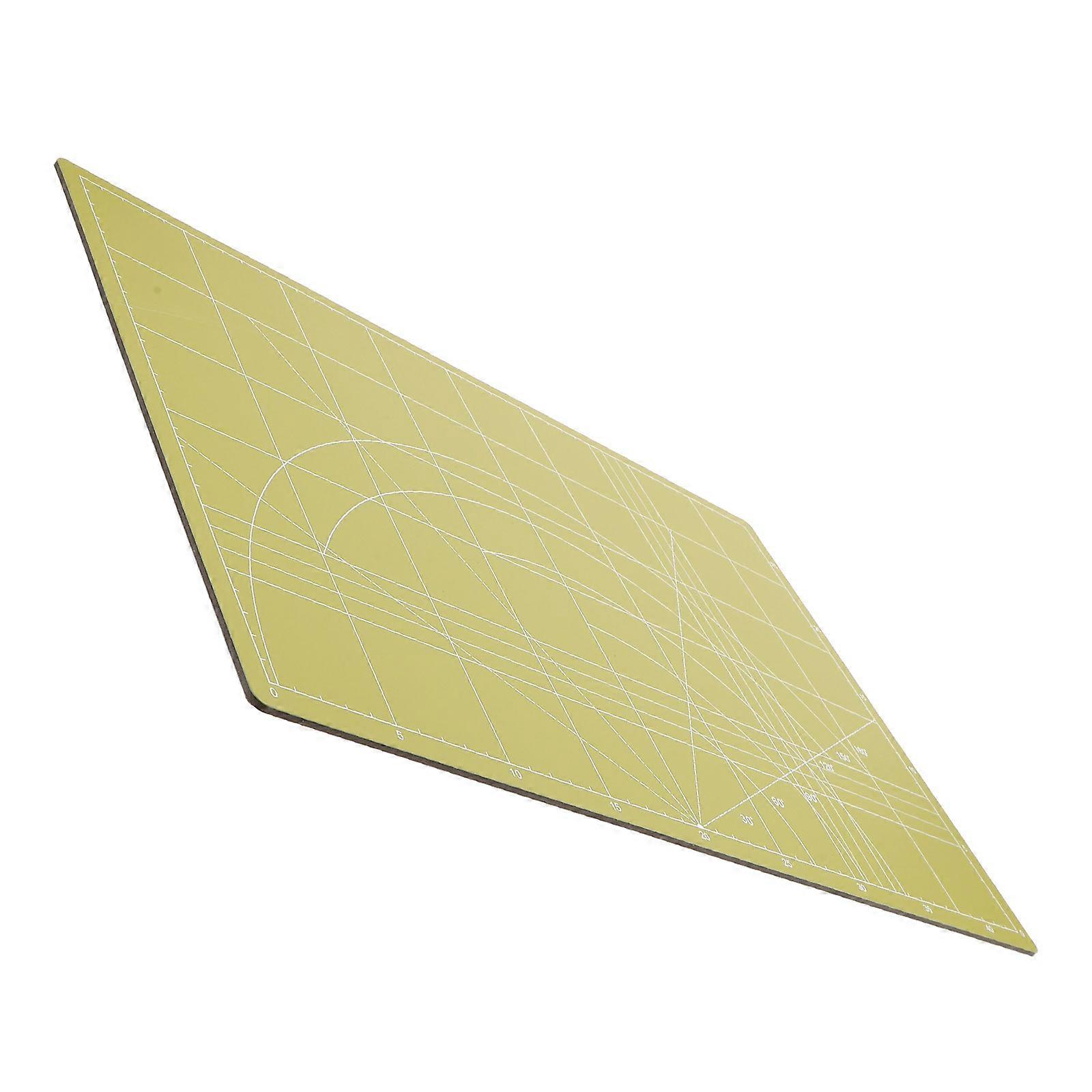 Durable Drawing Board Reusable Cutting Board For Table 45.00X30.00X0.30CM Green Engraving 1Sheet