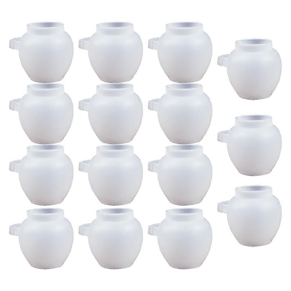 Feeder Bowl Made of Durable Plastic for Cage Use 15 Pcs Anti Splash Design