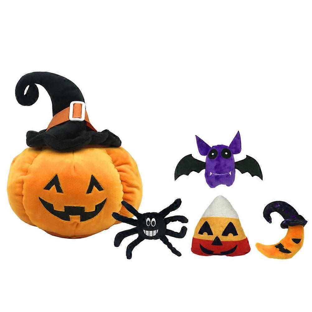 Cartoon Throw Pillow 5Pcs Halloween Plush Toy Perfect For Kids Creative Home Decor And Festive Atmosphere Enhancement