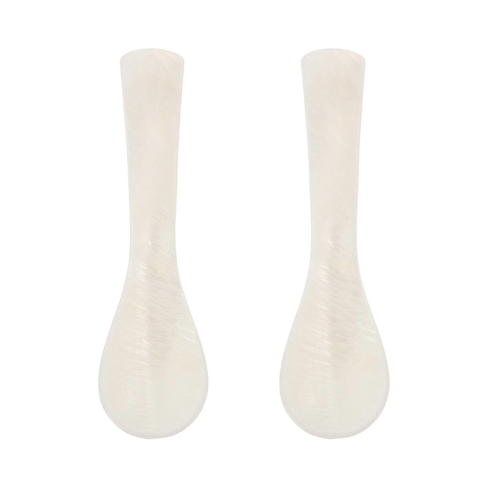 2pcs Shell Spoons for Coffee and Dessert Kitchen Gadgets