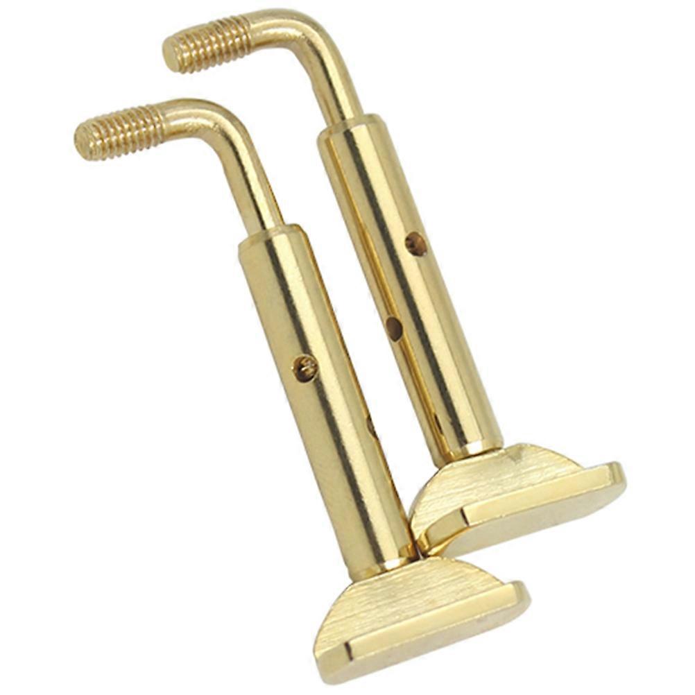 2pcs Violin Chin Rest Clamp Screws 3/4 4/4 Removable Music Tools