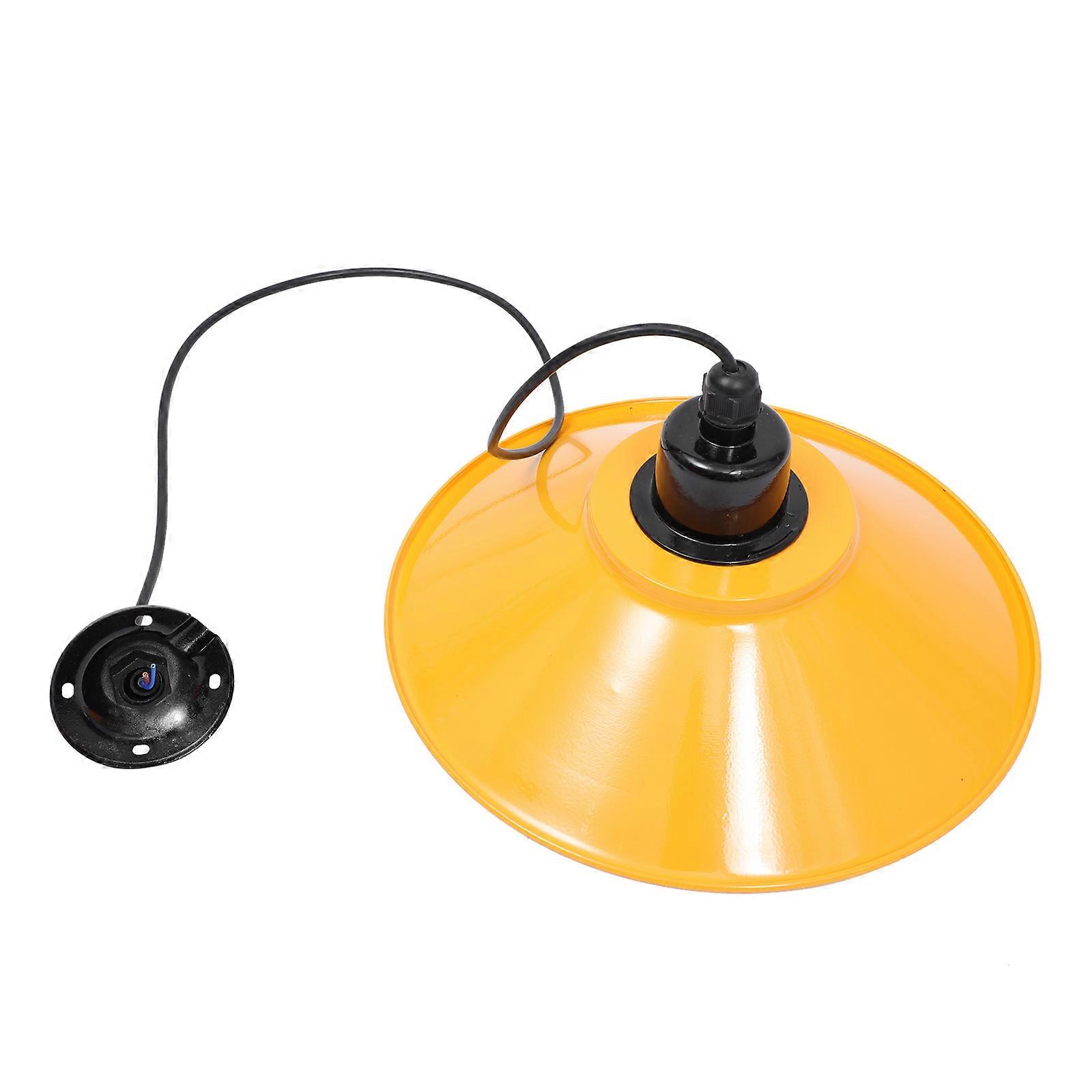 Trumpet Shape Ceiling Lamp Simple Retro Lighting For Restaurant Counter 12×12×2.8In 1Pack
