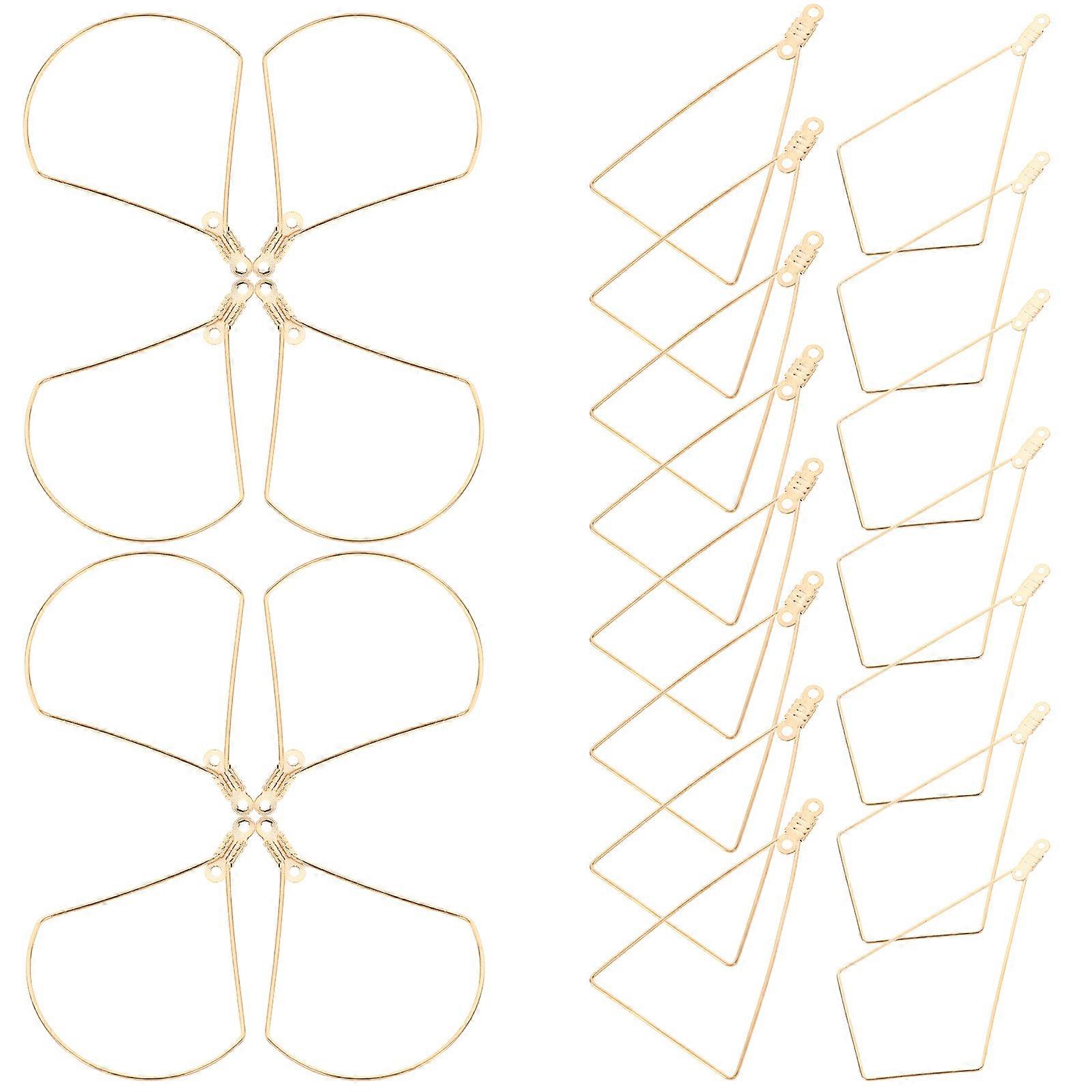 30pcs Earring Hoops for Jewelry Making Beading Projects