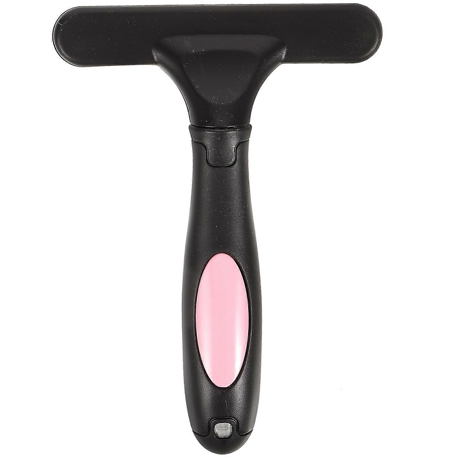 Horse Grooming Rake with Ergonomic Non Slip Handle, Metal Bristles for Effective Pet Hair Removal, Comfortable Curve Comb for Shedding and Dematting,