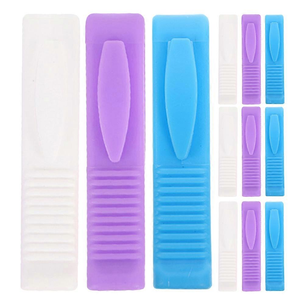 12pcs Ampoule Opener, Portable Glass Vial Breaker with Ergonomic Groove Design, Reusable Mini Tool for Nurses, Professionals, Hospital, Lab, and Home
