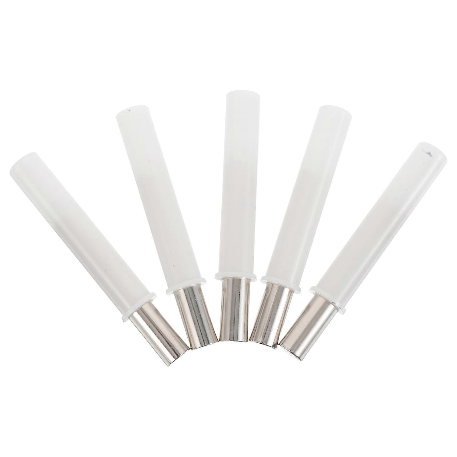 Soft Close Damper 5Pcs White Plastic for Home Use with Noise-Free Closing Feature