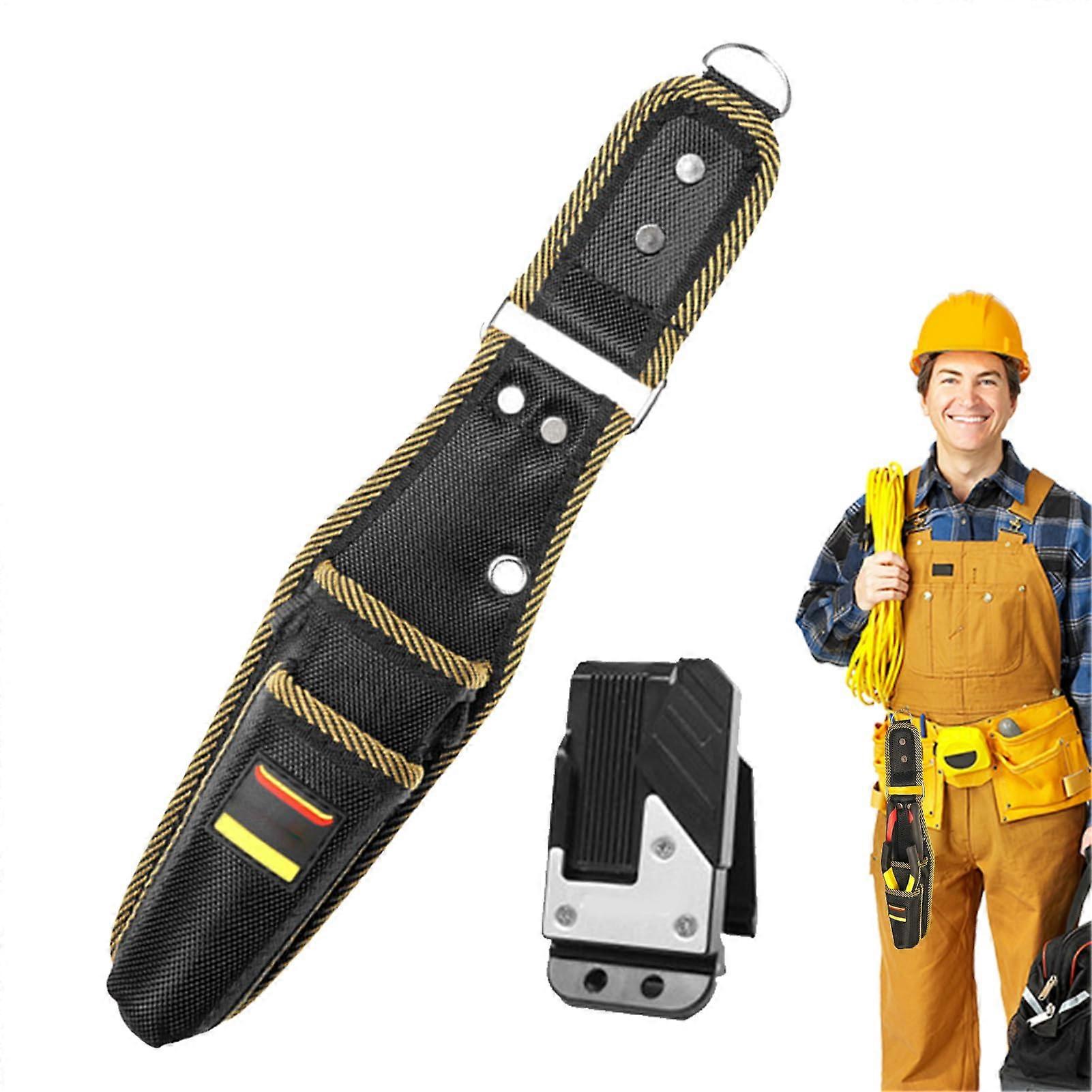 Tool Bag with Belt Clip, Electrician Tool Bag with Quick Release Multifunctional Organizer