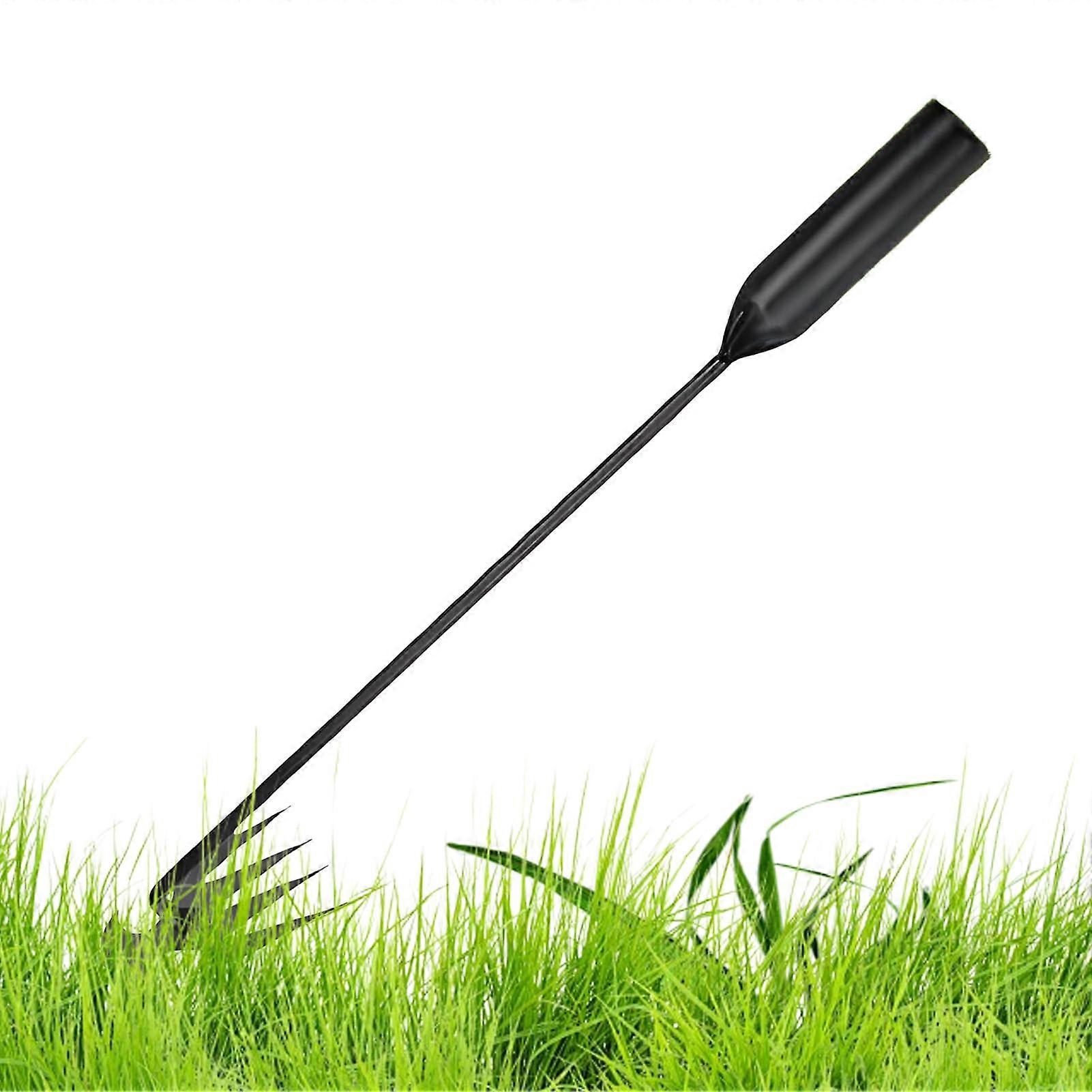 Weed Puller Tool with Ergonomic Handle for Grass and Root Removal, 40 cm Garden Weeder for Lawn Care and Agriculture