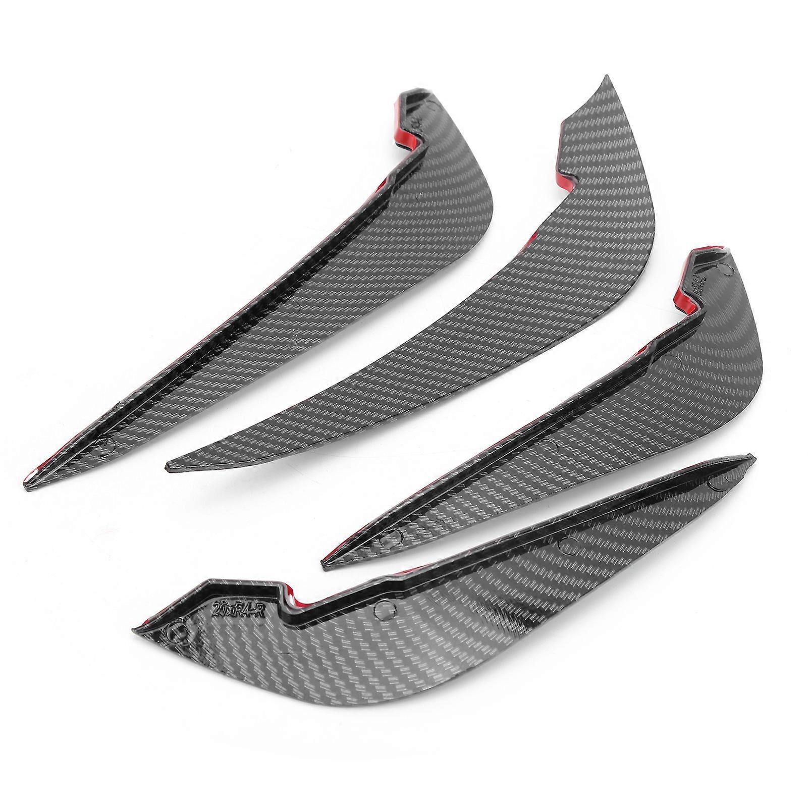 Voiture pare-chocs lèvre séparateur aileron canard auto amélioré accessoire fit pour A4 B9 2020-2021