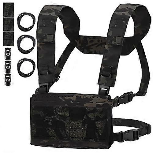 Tactical Chest Rig MK5 Mag Pouch Molle System Plate Carrier Vest J.PC Front Panel Micro Fight Chassis BCP