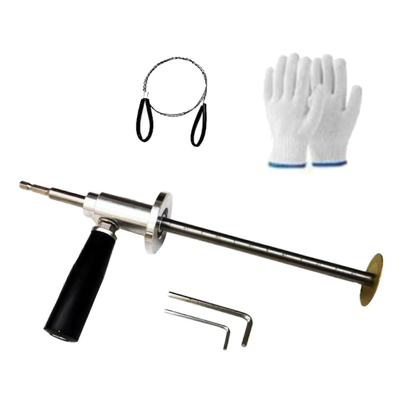 PVC Inner Cutter, Adjustable, Ergonomic Robust Pipe Machine For Wood, Glass, Crystal Cutting, Set B
