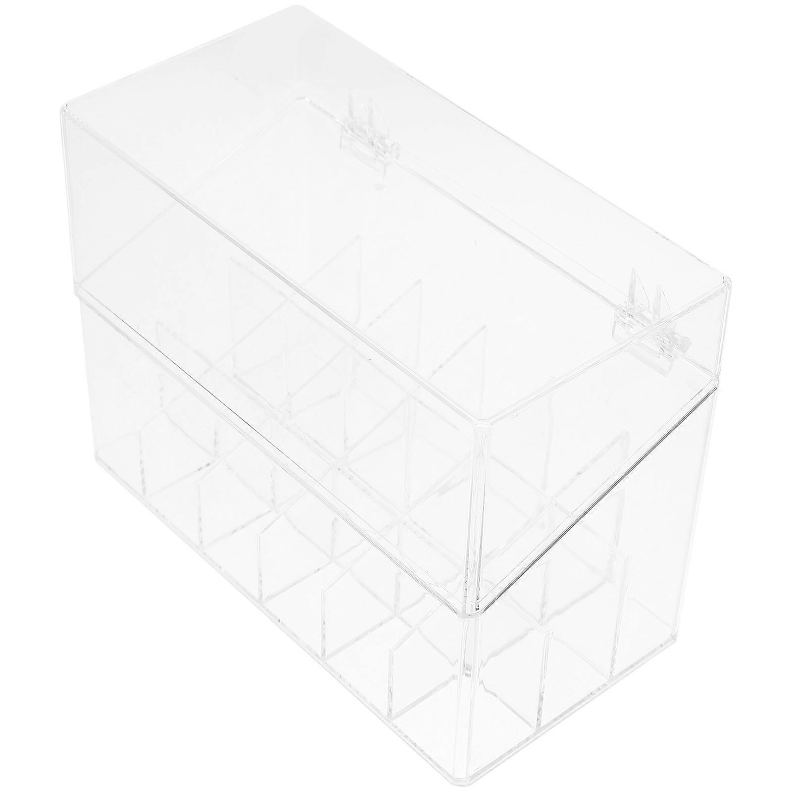 Lipstick Organizer with Lid 1 Set Lip Gloss Holder Storage Case for Makeup