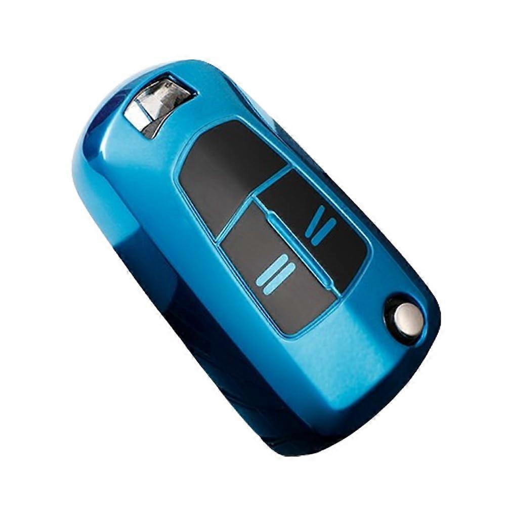 Key Case for Opel Adam Antara Mokka Corsa D Astra H Astra J Insignia Vectra C Zafira TPU Protective Cover C Blue