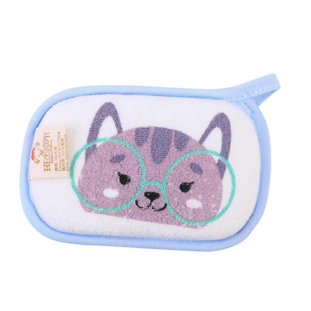 Baby Bath Sponge for Newborns and Infants, Natural Soft Material with Anti-Slip Belt, Suitable for Boys and Girls, 1 Count