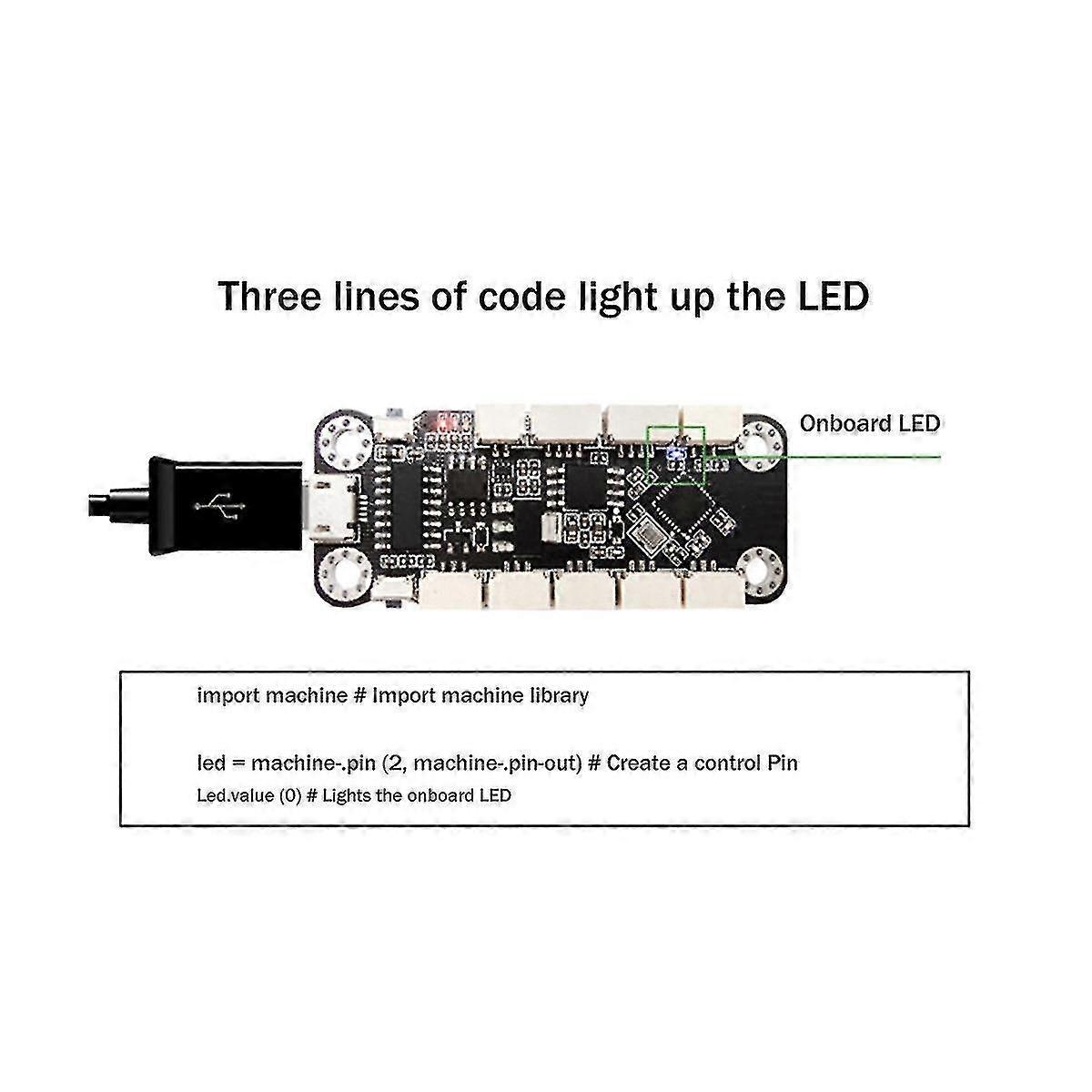 Esp8266 WiFi Module with Python Development Board and Expansion Board - MicroPython IoT Kit for ESP8266 Development