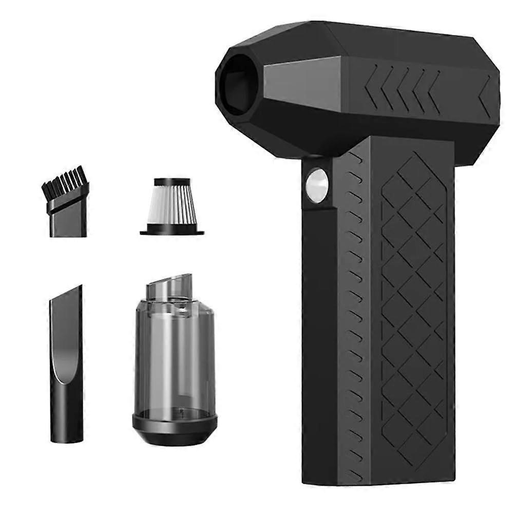 2-in-1 Turbo Fan Duster and Vacuum Cleaner for Computer Keyboards and Electronics Cleaning Tool