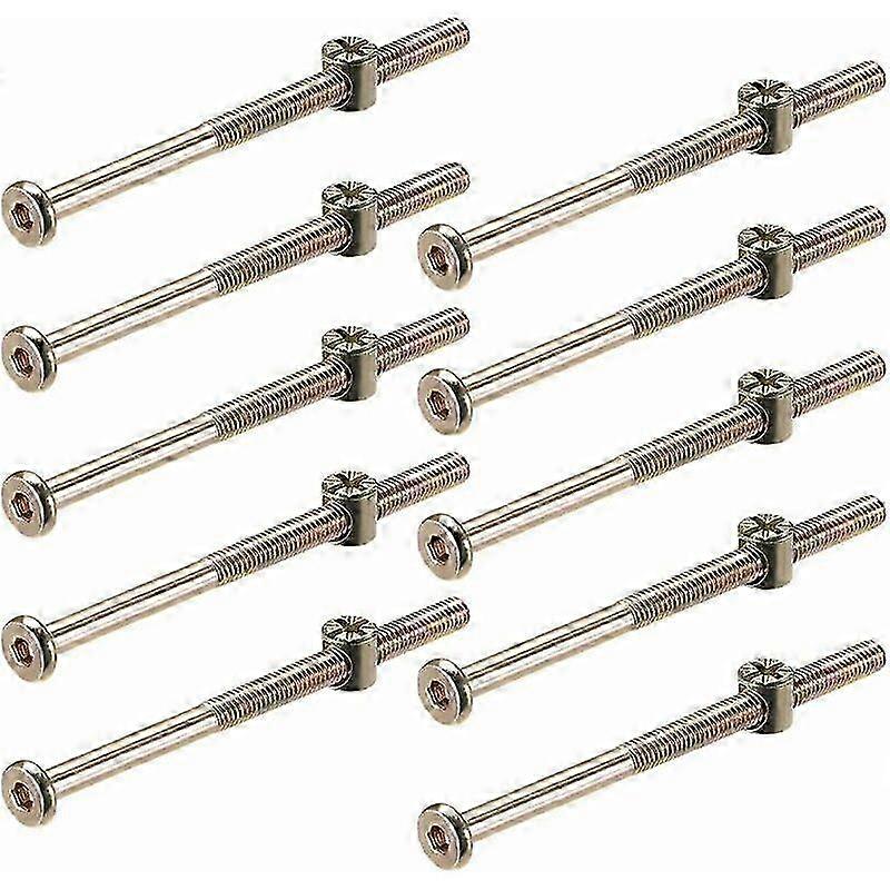 M6 x 110 mm huonekalupultti kaappien kokoonpanoon ja puuntyöstöprojekteihin