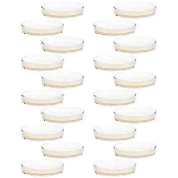 寒天シャーレ用品、20ピースパック、プレキャスト寒天プレート