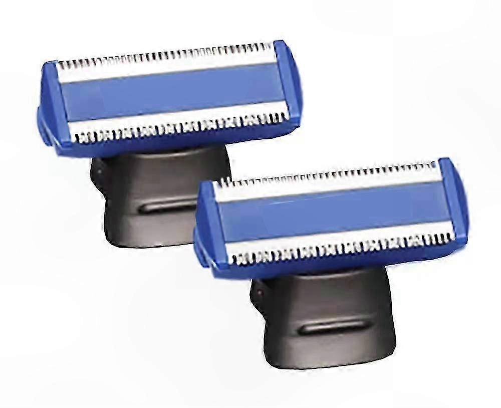 Double-Sided Rotating Shaver Heads for Smooth Shaving and Skin Protection Replacement Cartridges